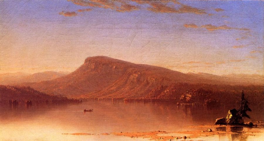 Sanford Robinson Gifford In the Wilderness, Twilight